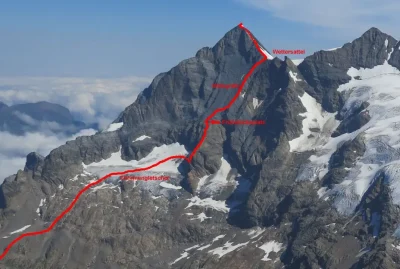 Hochtour Wetterhorn Route