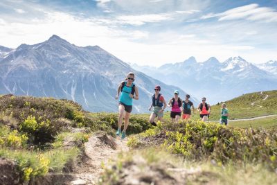 Women Beginners Trail Run Weekend Lenzerheide Roland-Arena Graubünden Trailrunning