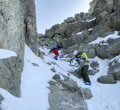 Freeriden Disentis Bergführer Bergführer-Graubünden Disentis-Sedrun Freeride-Liebhaber Skigebiet Disentis