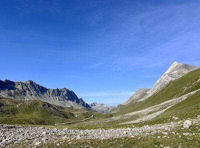 Piz Kesch Trail-Tour Trail Running Kesch Trek Keschhütte Chamanna d'Es-cha Engadin Flüelapass Vereina 2