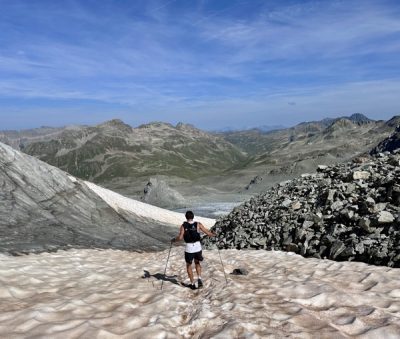 Piz Kesch Trail-Tour Trail Running Kesch Trek Keschhütte Chamanna d'Es-cha Engadin Flüelapass Vereina 3