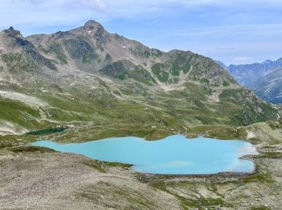 Piz Kesch Trail-Tour Trail Running Kesch Trek Keschhütte Chamanna d'Es-cha Engadin Flüelapass Vereina