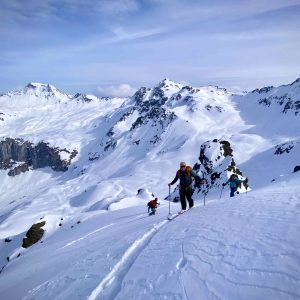 Festtags-Skitouren in St. Antönien mit Bergführer Hotel Madrisajoch Skitouren geführte Skitouren zwischen Weihnachten und Neujahr