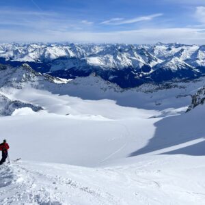 Skitouren Ostern, Surselva, Graubünden, geführte Skitouren mit Bergführer, Disentis, Sedrun, Oberalpstock